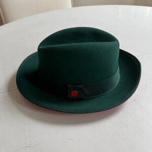 Keith James XL KING mean green fedora